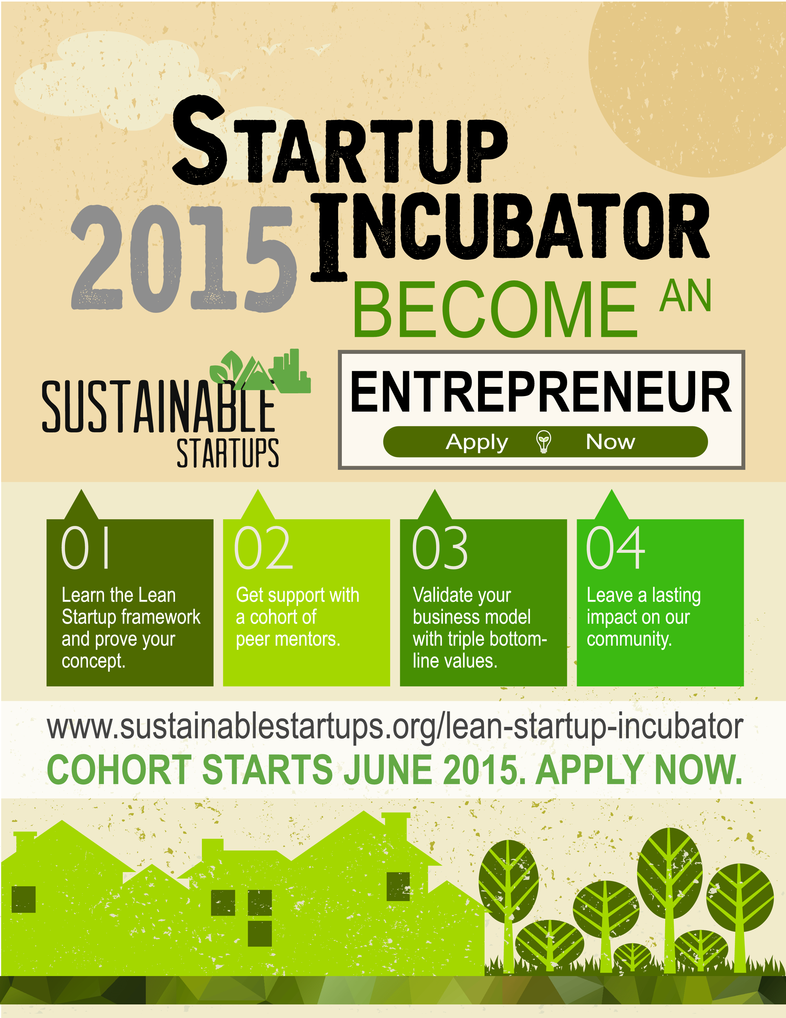 Startup Incubator Poster