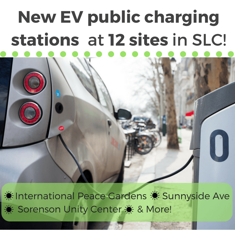 28 New Electric Vehicle charging units installed in SLC