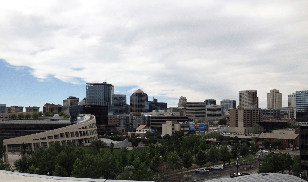 SLC Library skyline