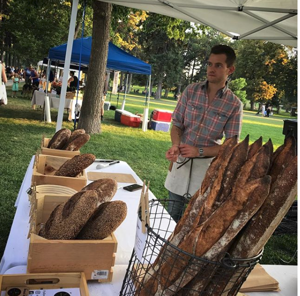 Liberty Park market Bread Riot Bake House