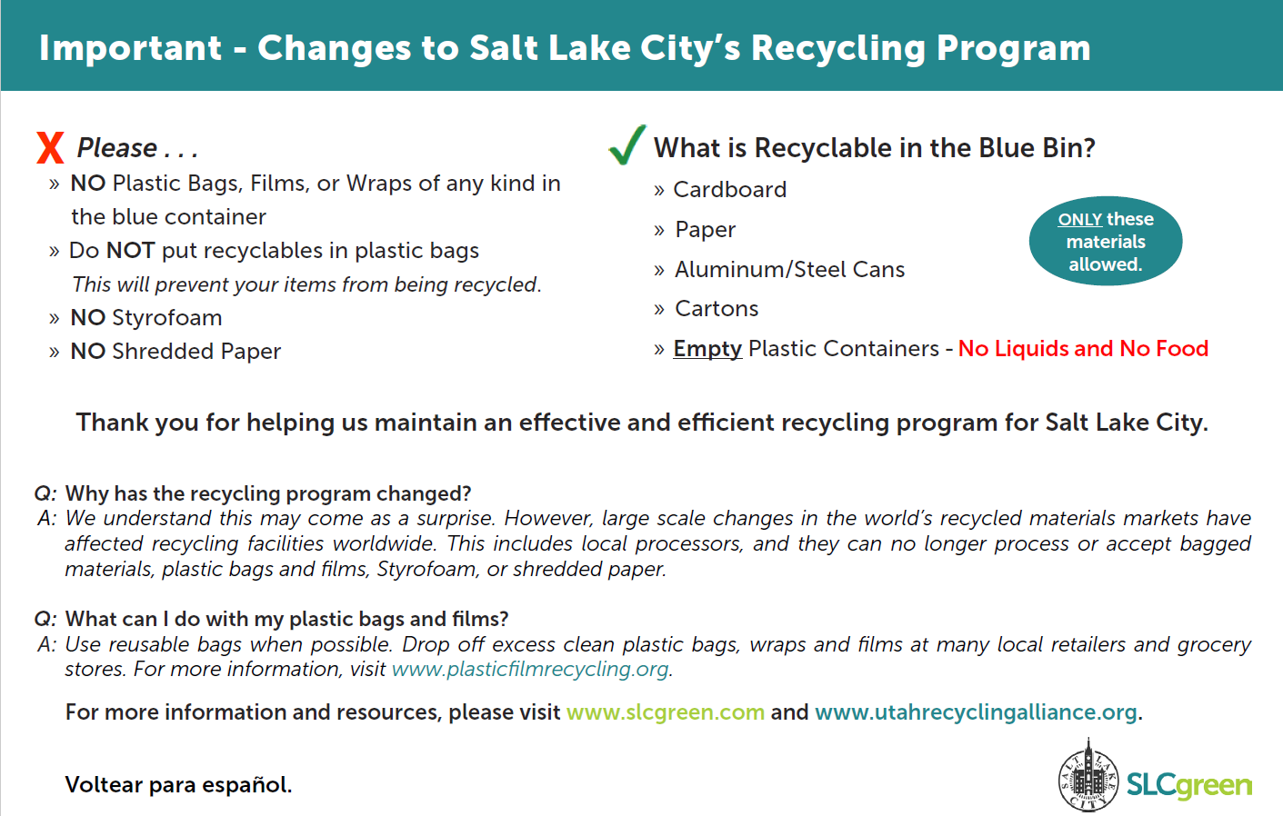 Recycling Can Tag Changes
