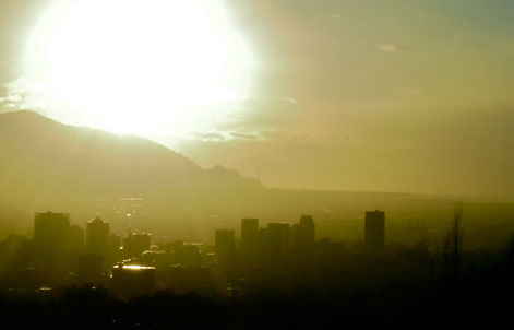 Air pollution in SLC