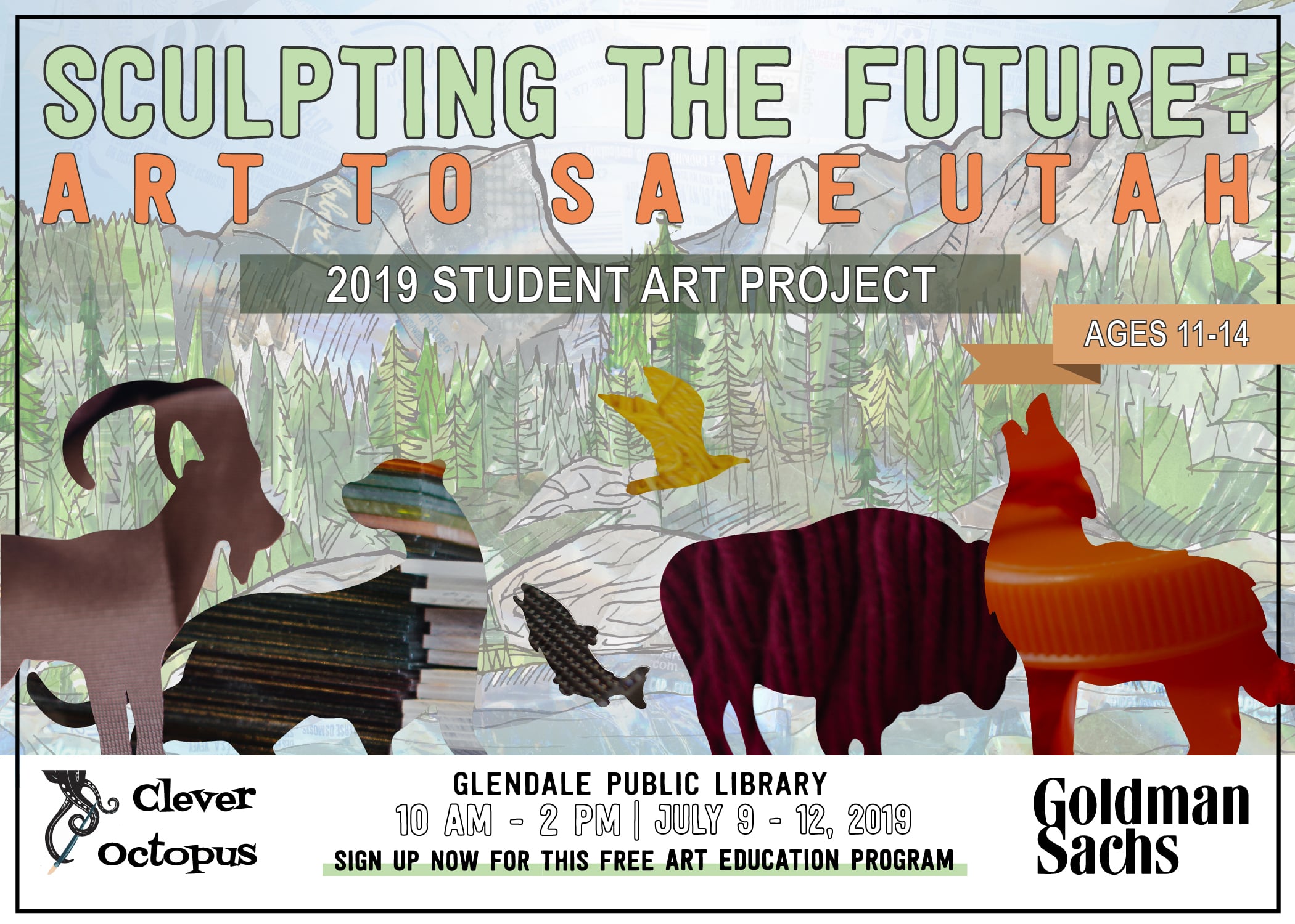 Sculpting the Future: Art to Save Utah 2019 Summer Project